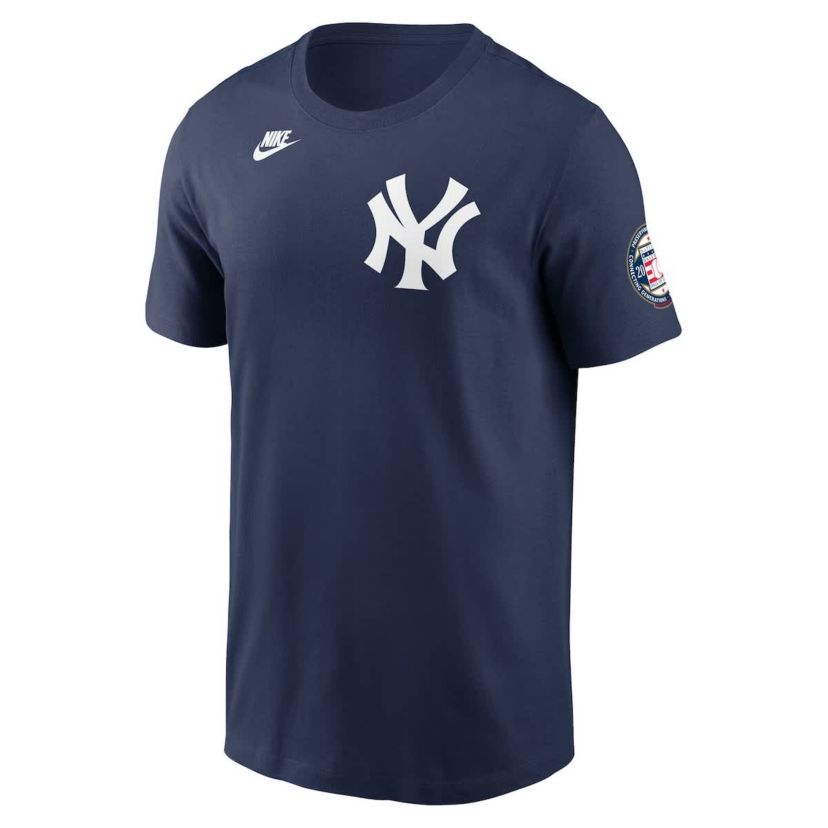 MLB Nike CC Sabathia New York Yankees 2025 Baseball Hall of Fame Retired Name & Number T-Shirt