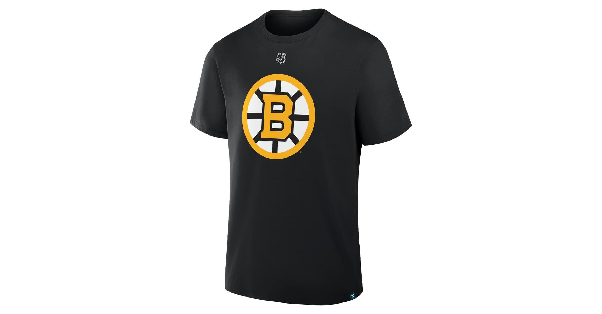NHL Fanatics Jeremy Swayman Authentic Stack Name & Number T-Shirt