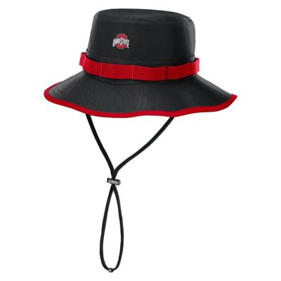 Men's NCAA Nike Ohio State Buckeyes 2026 Sideline Apex Boonie Bucket Hat