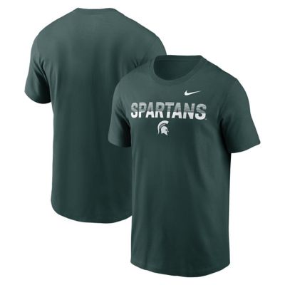 Men's NCAA Nike Michigan State Spartans Primetime Kinetic T-Shirt, Green, Small