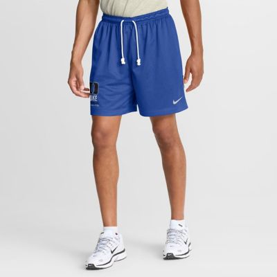 Men's Duke Blue Devils NCAA Nike Royal/Anthracite Duke Devils 2026 Sideline Standard Issue Reversible Dri-FIT Shorts