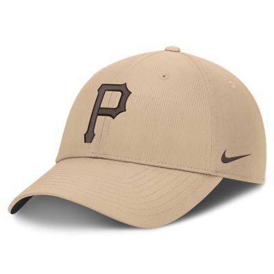 Men's MLB Nike Pittsburgh Pirates Desert Ripstop Club Adjustable Hat, Medium