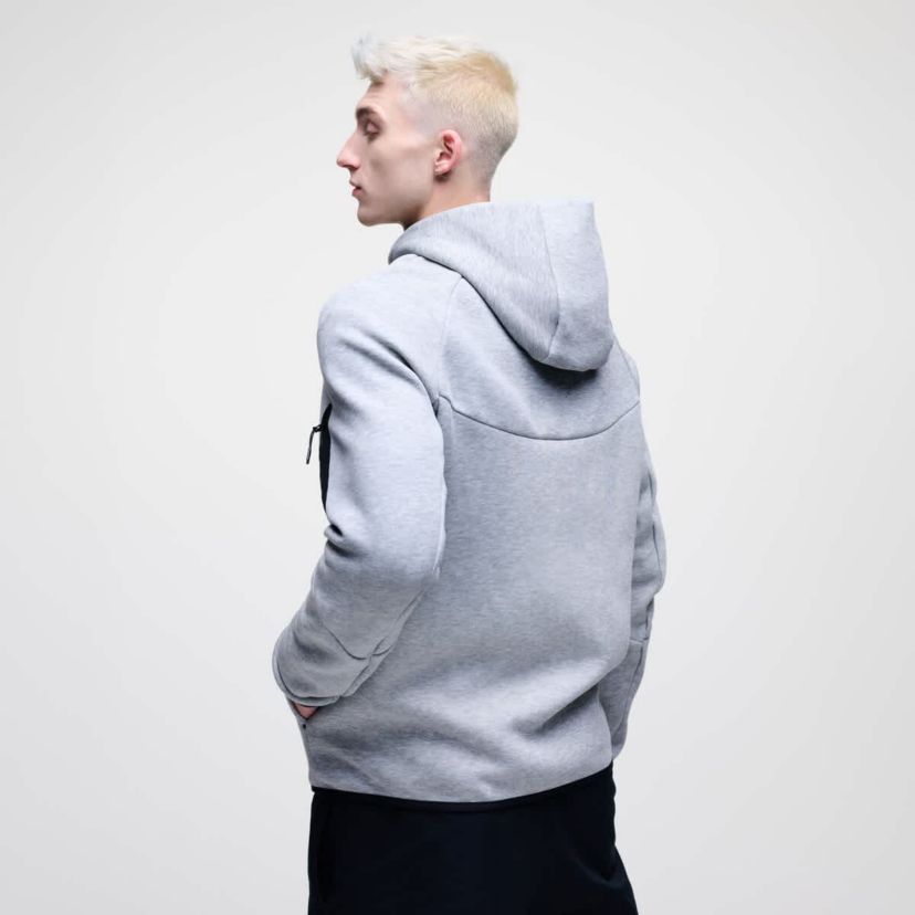 NCAA Nike Ohio State Buckeyes Tech Fleece Full-Zip Windrunner Hoodie