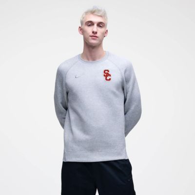 Men's NCAA Nike USC Trojans Tech Fleece Raglan Sweatshirt