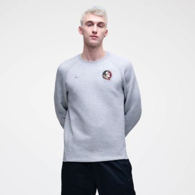 Men's NCAA Nike Florida State Seminoles Tech Fleece Raglan Sweatshirt