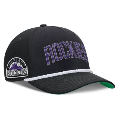 Men's MLB Nike Colorado Rockies Cooperstown Collection Rise Adjustable Hat