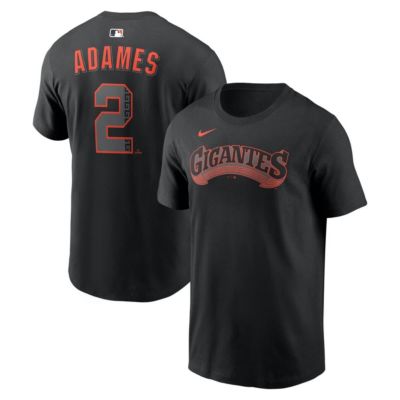 Men's MLB Name & Number T-Shirt Nike Willy Adames San Francisco Giants Name & Number T-Shirt