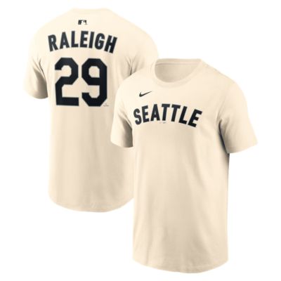 Men's MLB Nike Cal Raleigh Seattle Mariners Name & Number T-Shirt