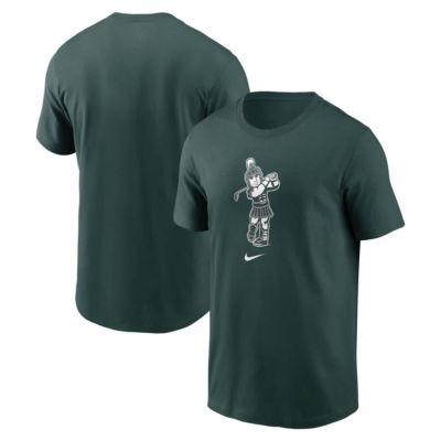 Men's NCAA Nike Michigan State Spartans Golf Sparty Sport T-Shirt, Green, XL