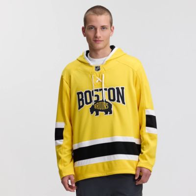 Men's NHL Fanatics 2026 NHL Stadium Series Lace Up Hoodie, Gold, XL