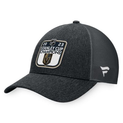 Men's NHL Fanatics Vegas Golden Knights 2023 Stanley Cup s Locker Room Adjustable Hat, Grey