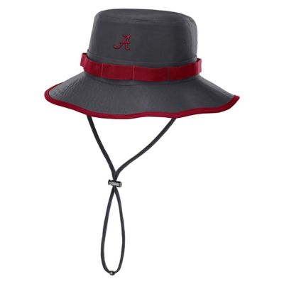 Men's Alabama Crimson Tide NCAA Nike Alabama Tide 2026 Sideline Apex Boonie Bucket Hat, Small