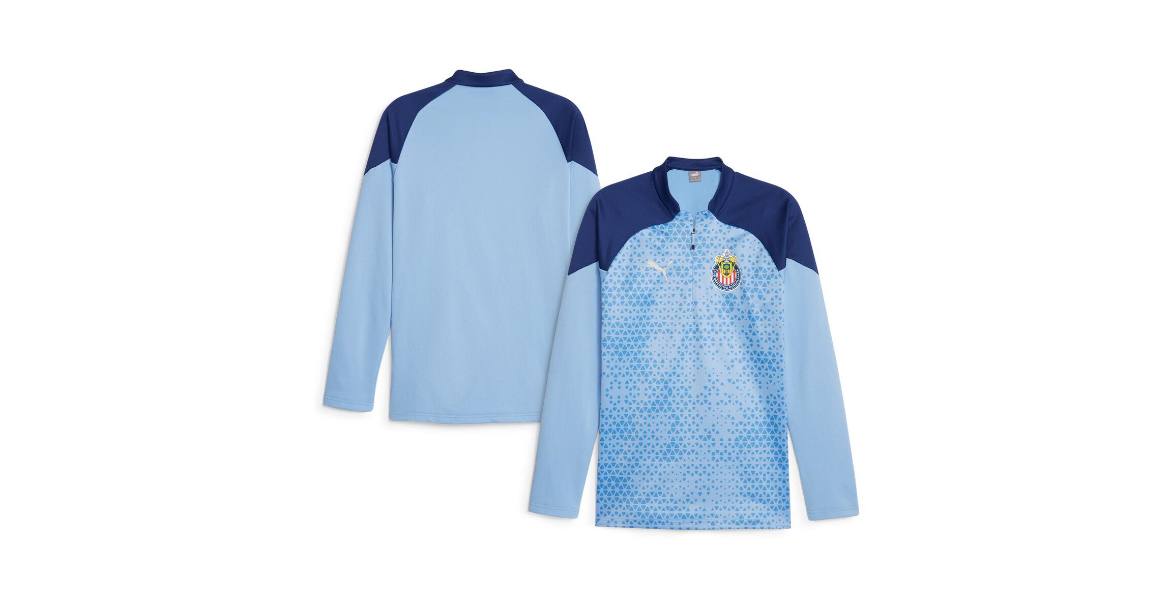 International Clubs Light Chivas 2023/24 Quarter-Zip Fleece Top