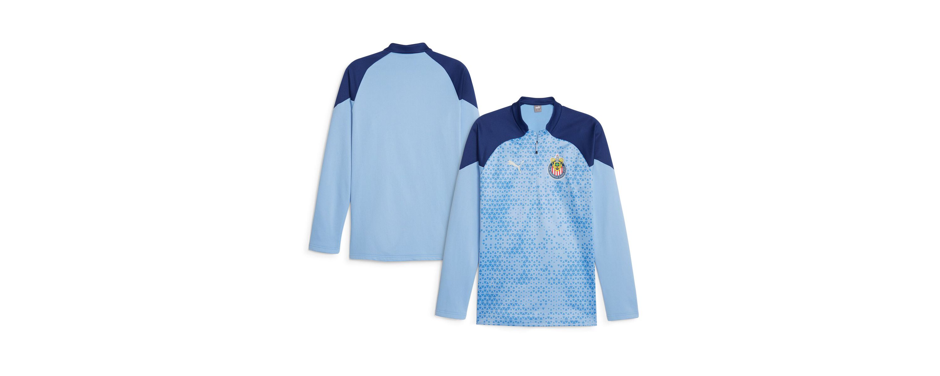International Clubs Light Chivas 2023/24 Quarter-Zip Fleece Top