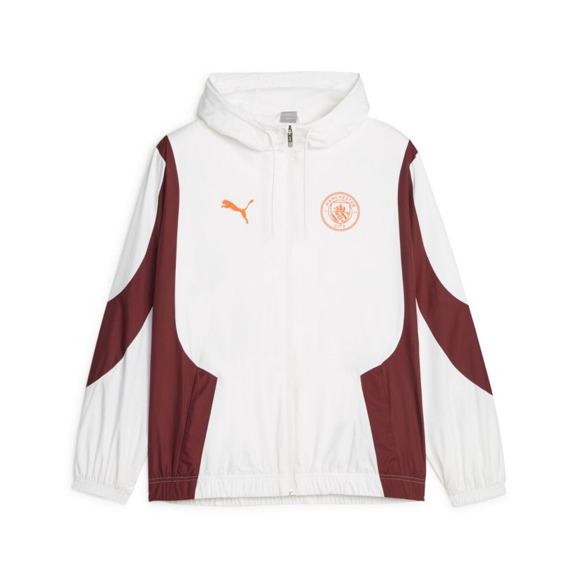 International Clubs Manchester City 2023/24 Pre-Match Anthem Full-Zip Hoodie Jacket