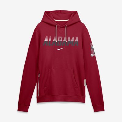Men's Alabama Crimson Tide NCAA Nike Alabama Tide 2026 Sideline Standard Issue Dri-FIT Hoodie