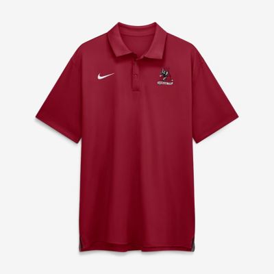 Men's Alabama Crimson Tide NCAA Nike Alabama Tide 2026 Sideline Tour Dri-FIT Polo, Large