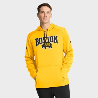 Men's NHL Fanatics 2026 NHL Stadium Series Authentic Pro Pullover Hoodie, Gold, Large
