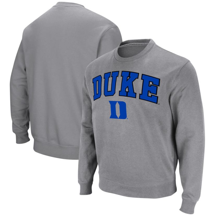 Duke Blue Devils NCAA Duke Devils Arch & Logo Pullover Sweatshirt