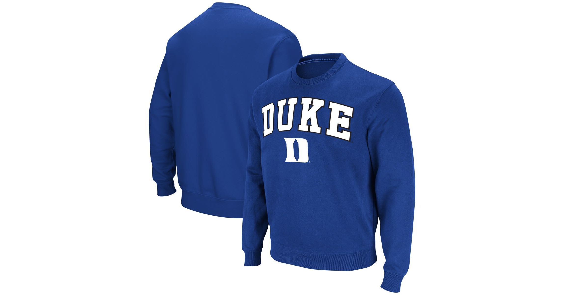 Duke Blue Devils NCAA Duke Devils Arch & Logo Pullover Sweatshirt