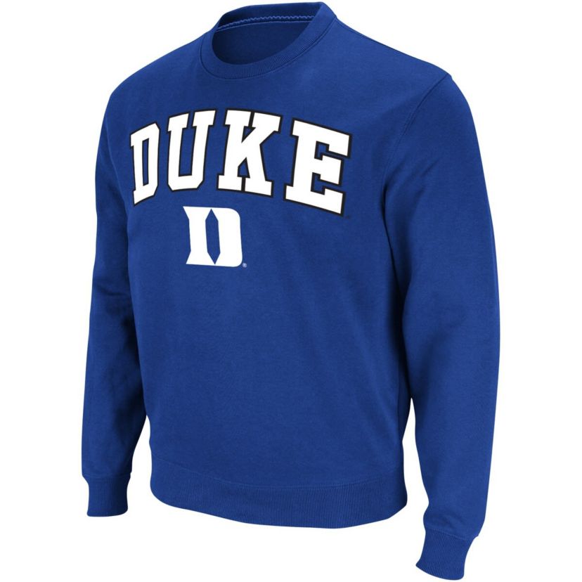 Duke Blue Devils NCAA Duke Devils Arch & Logo Pullover Sweatshirt