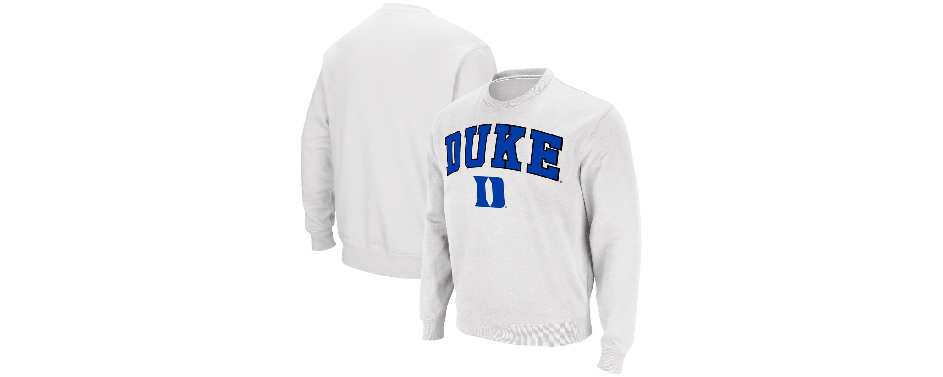 Duke Blue Devils NCAA Duke Devils Arch & Logo Pullover Sweatshirt