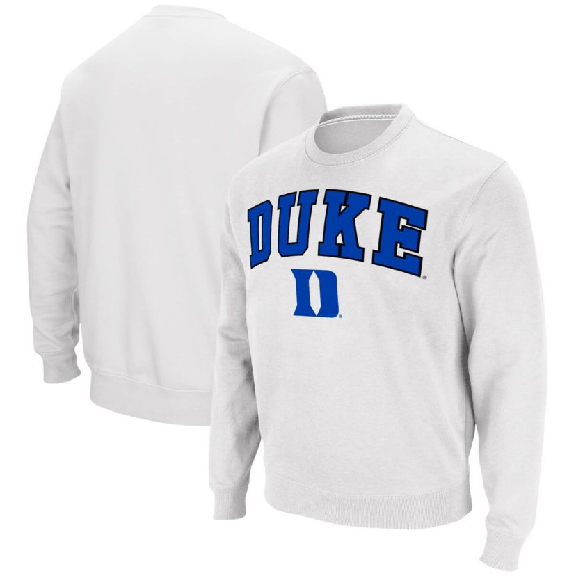 Duke Blue Devils NCAA Duke Devils Arch & Logo Pullover Sweatshirt
