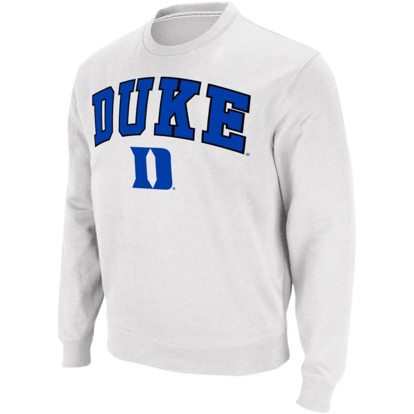 Duke Blue Devils NCAA Duke Devils Arch & Logo Pullover Sweatshirt