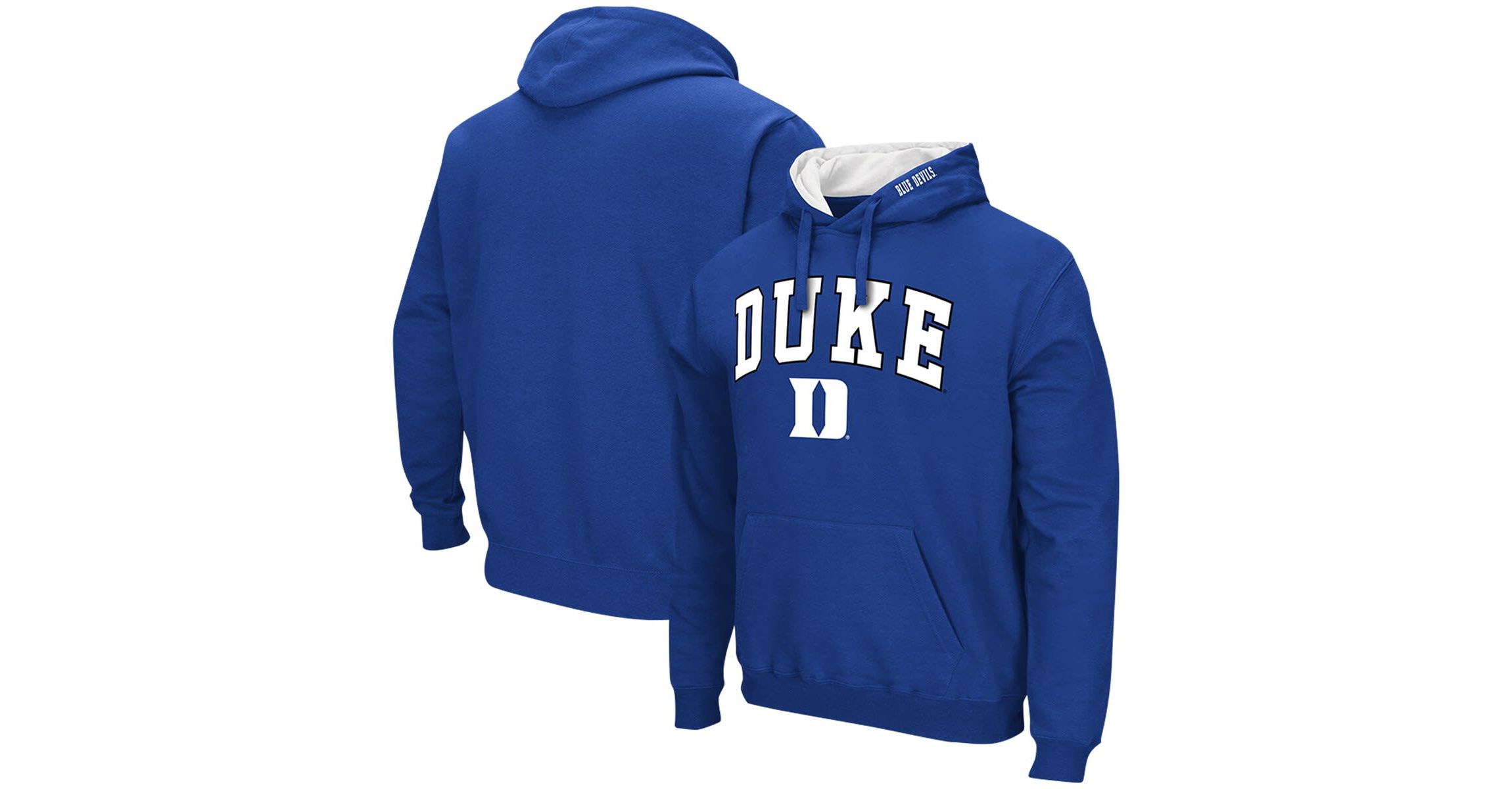 Duke Blue Devils NCAA Duke Devils Arch & Logo 3.0 Pullover Hoodie
