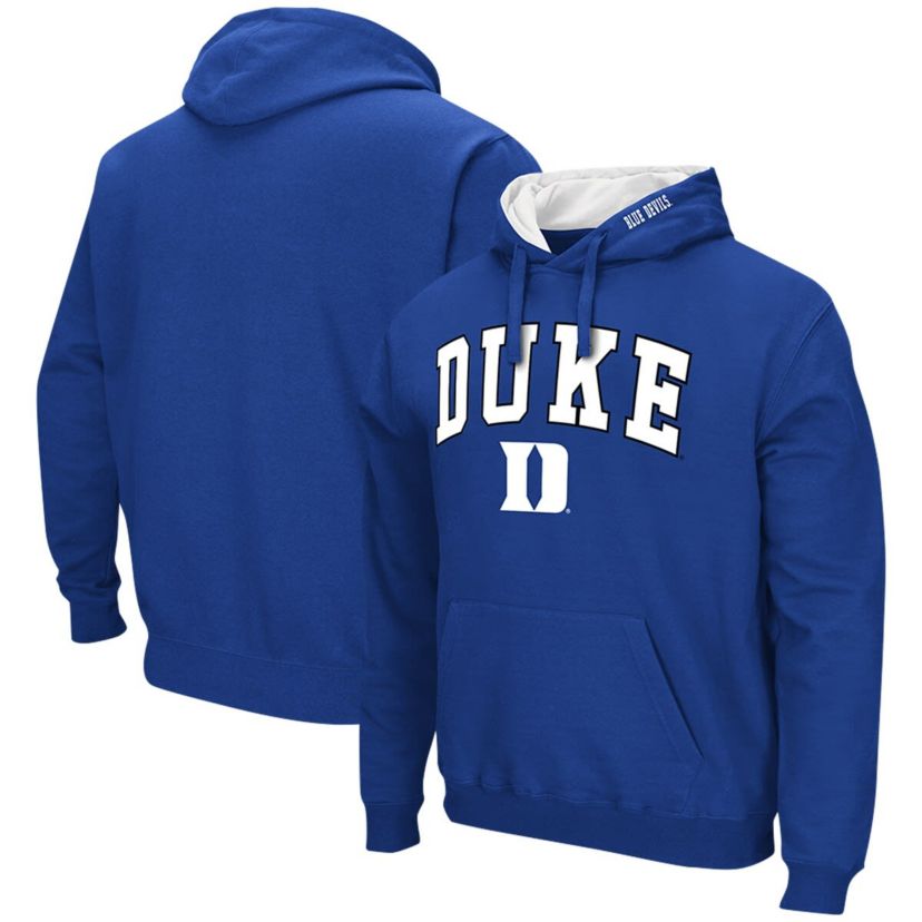 Duke Blue Devils NCAA Duke Devils Arch & Logo 3.0 Pullover Hoodie