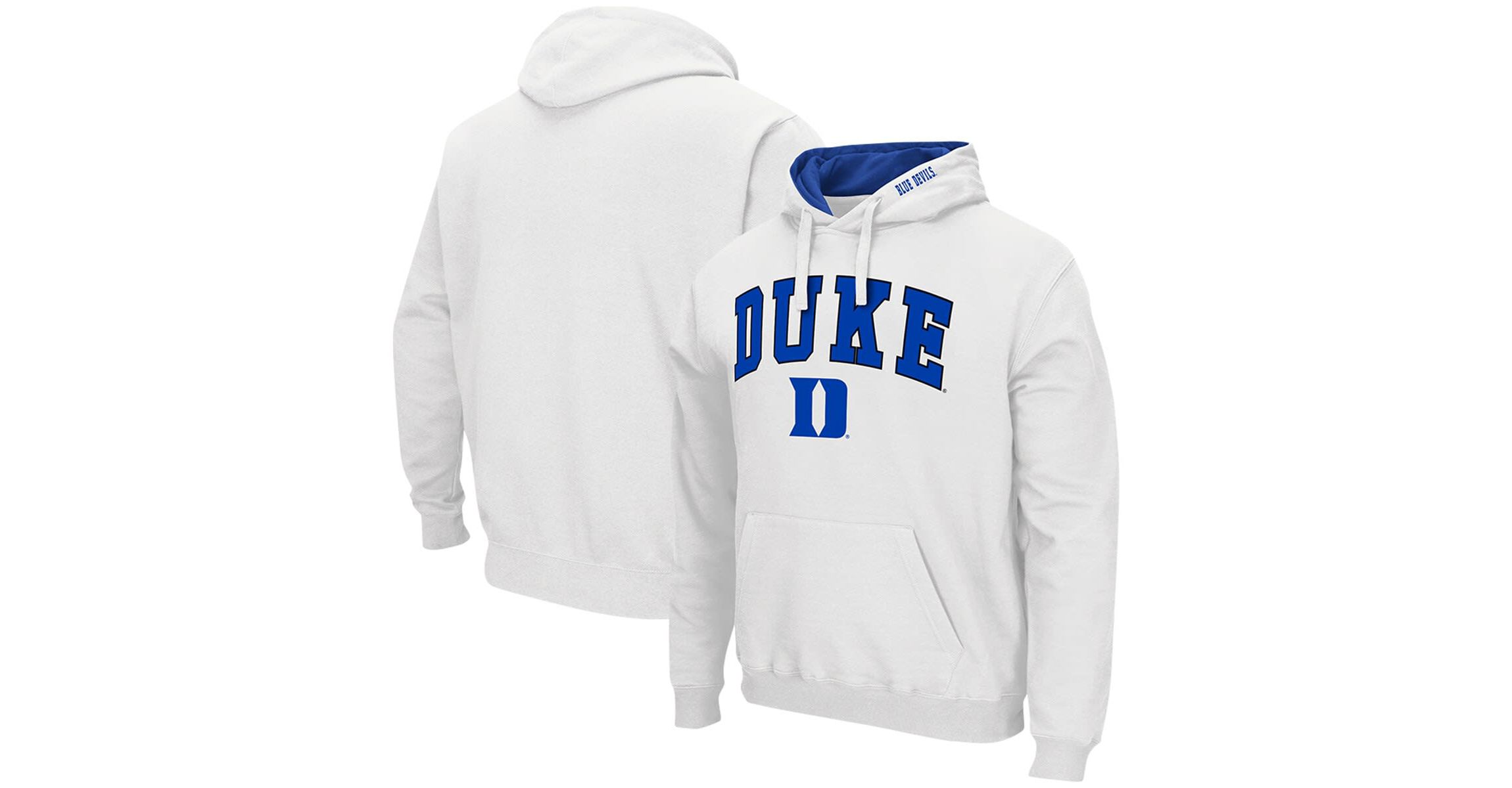Duke Blue Devils NCAA Duke Devils Arch & Logo 3.0 Pullover Hoodie