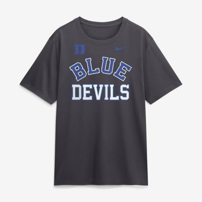 Men's Duke Blue Devils NCAA Nike Duke Devils Primetime Arch Mantra Legend Dri-FIT T-Shirt, 2XL