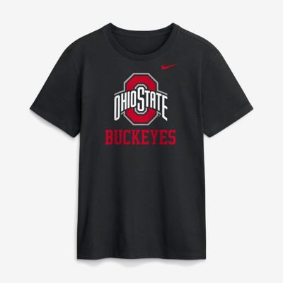 Men's NCAA Nike Ohio State Buckeyes Primetime Logo Mantra T-Shirt