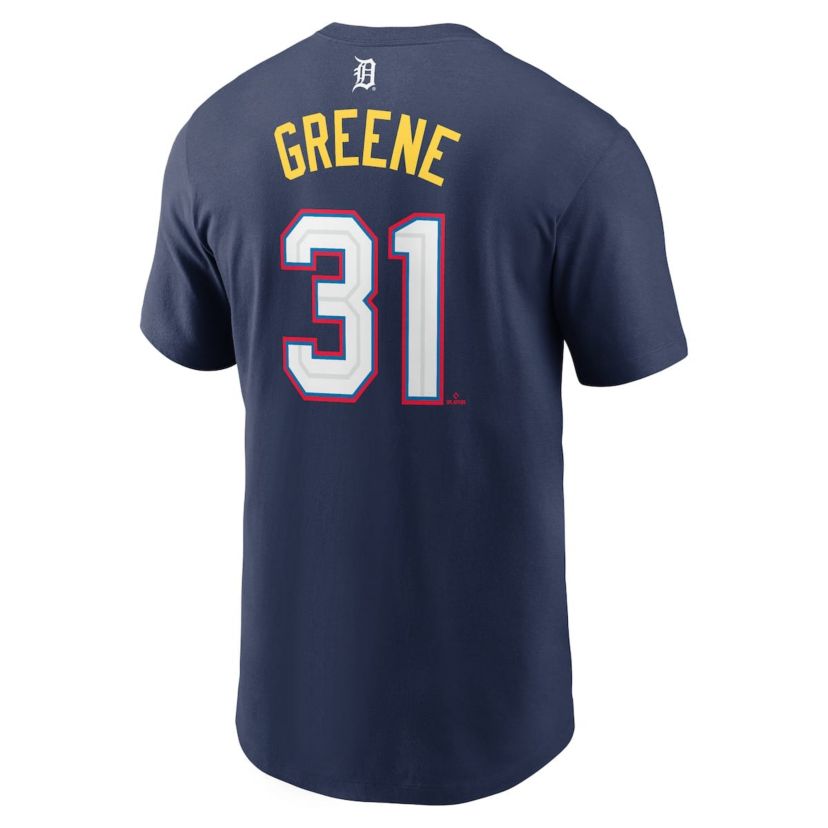 Multi-Team MLB Nike Riley Greene American League 2025 All-Star Edition Name & Number T-Shirt