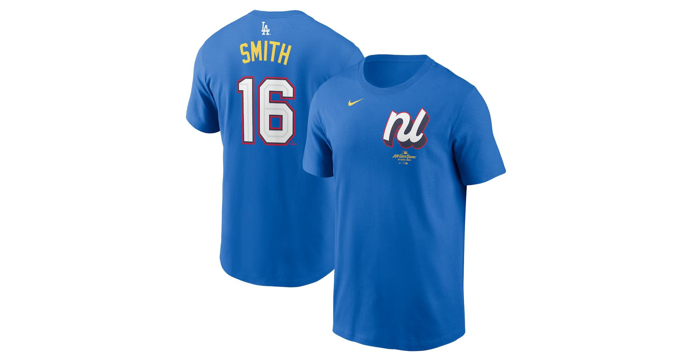 Multi-Team MLB Nike Will Smith National League 2025 All-Star Edition Name & Number T-Shirt