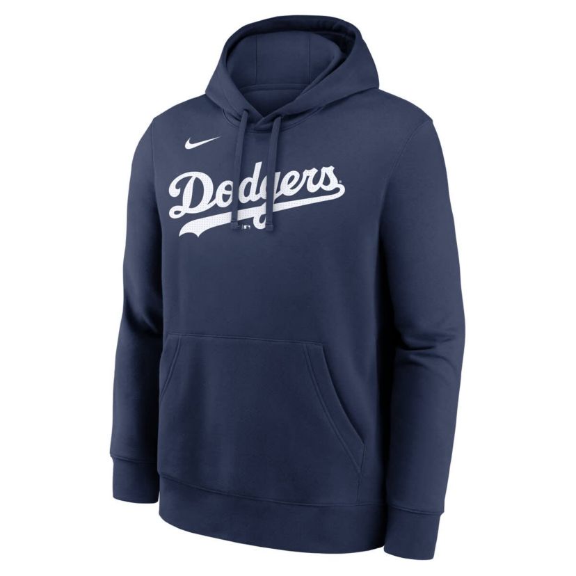MLB Nike Mookie Betts Los Angeles Dodgers Player Name & Number Club Pullover Hoodie
