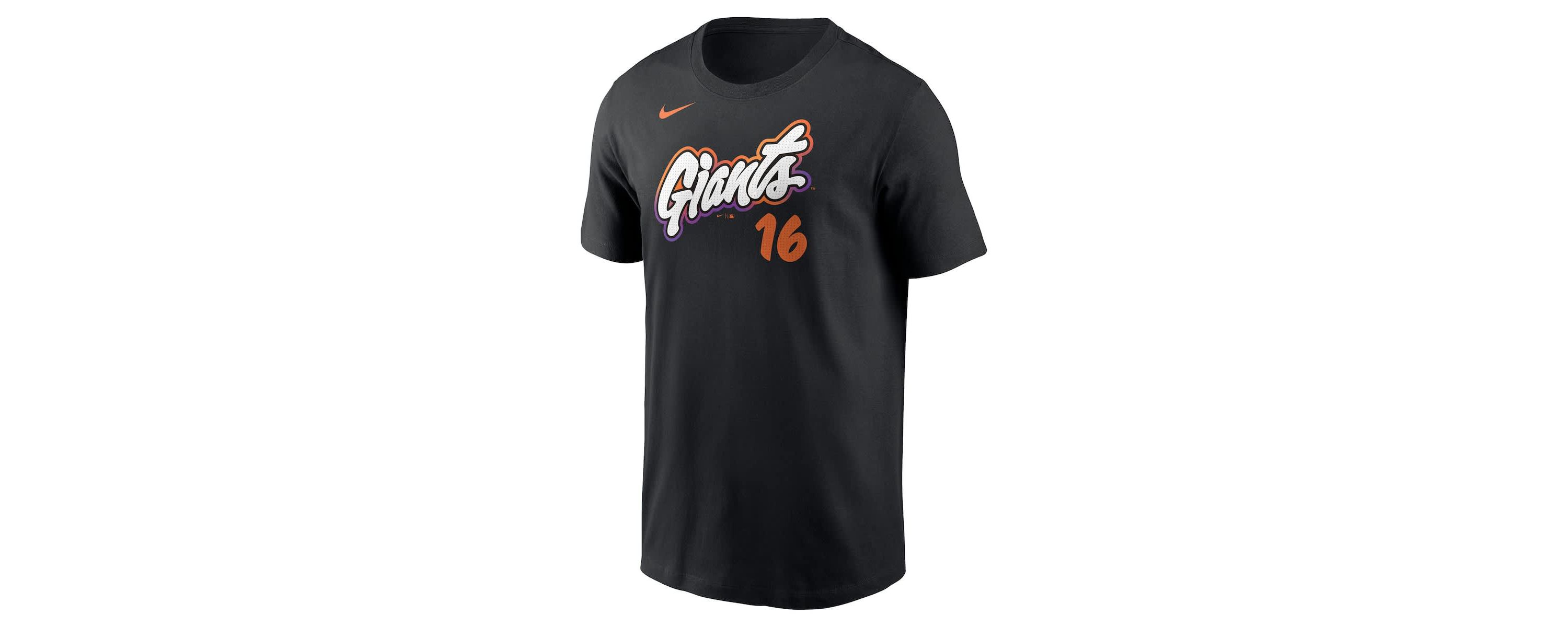 MLB Nike Rafael Devers San Francisco Giants 2025 City Connect Fuse Name & Number T-Shirt