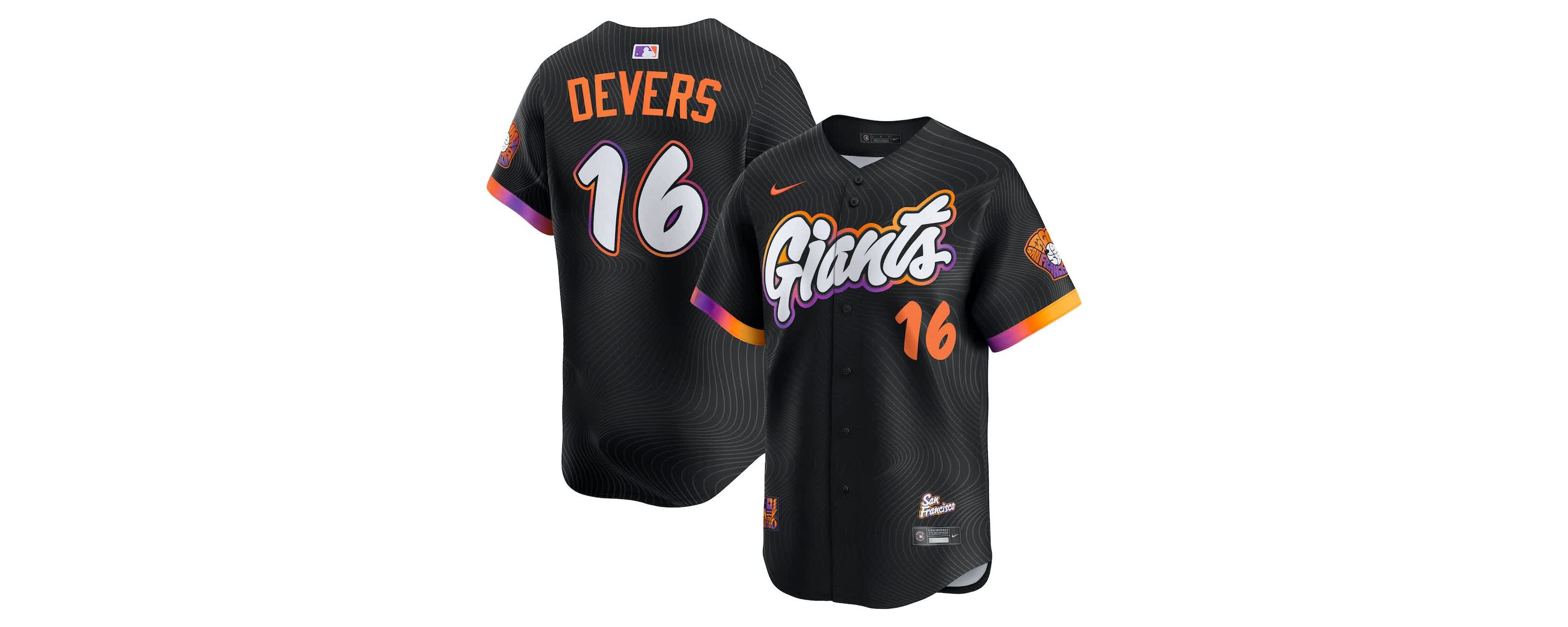 MLB Nike Rafael Devers San Francisco Giants 2025 City Connect Limited Player Jersey