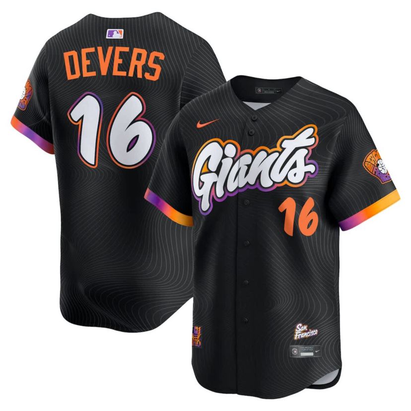 MLB Nike Rafael Devers San Francisco Giants 2025 City Connect Limited Player Jersey