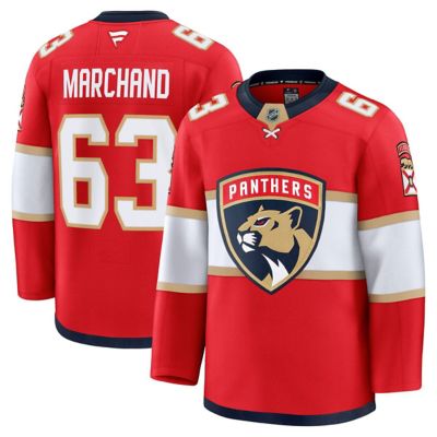 Men's NHL Fanatics Brad Marchand Florida Panthers Home Premium Jersey, Red