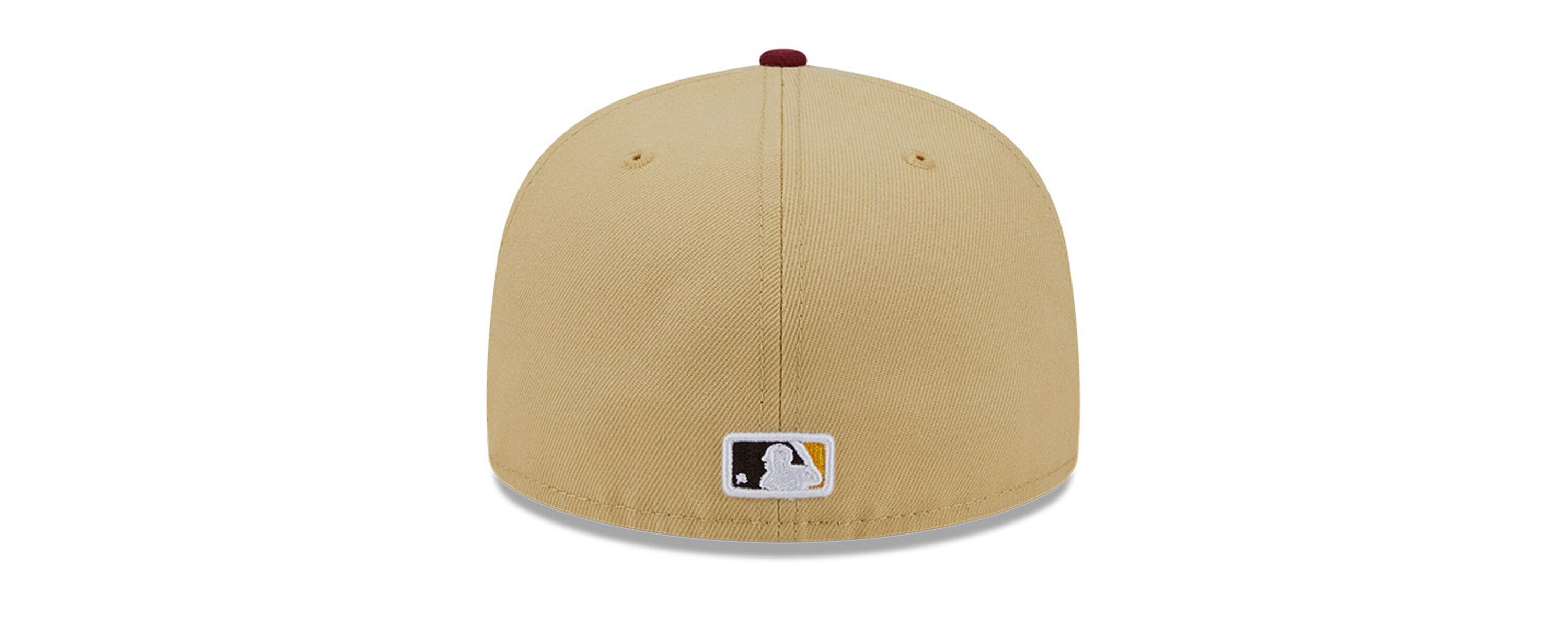 MLB Vegas Gold/Cardinal Los Angeles Dodgers 59FIFTY Fitted Hat