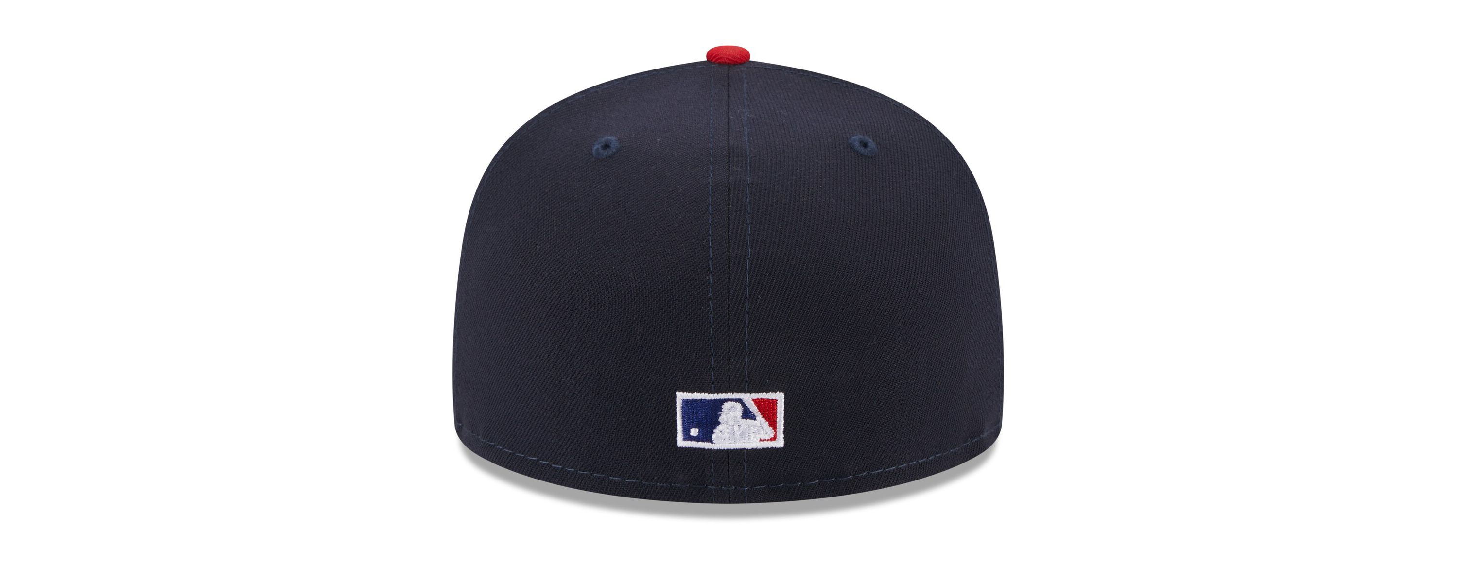 Boston Red Sox MLB Navy/Red Boston Sox On Deck 59FIFTY Fitted Hat
