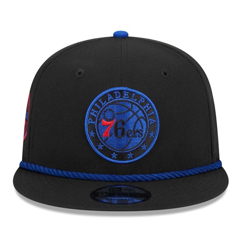 NBA Philadelphia 76ers Back Laurels 9FIFTY Snapback Hat