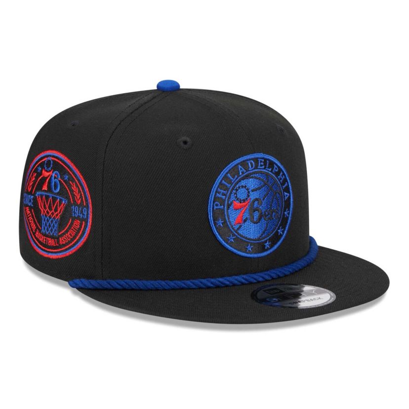 NBA Philadelphia 76ers Back Laurels 9FIFTY Snapback Hat