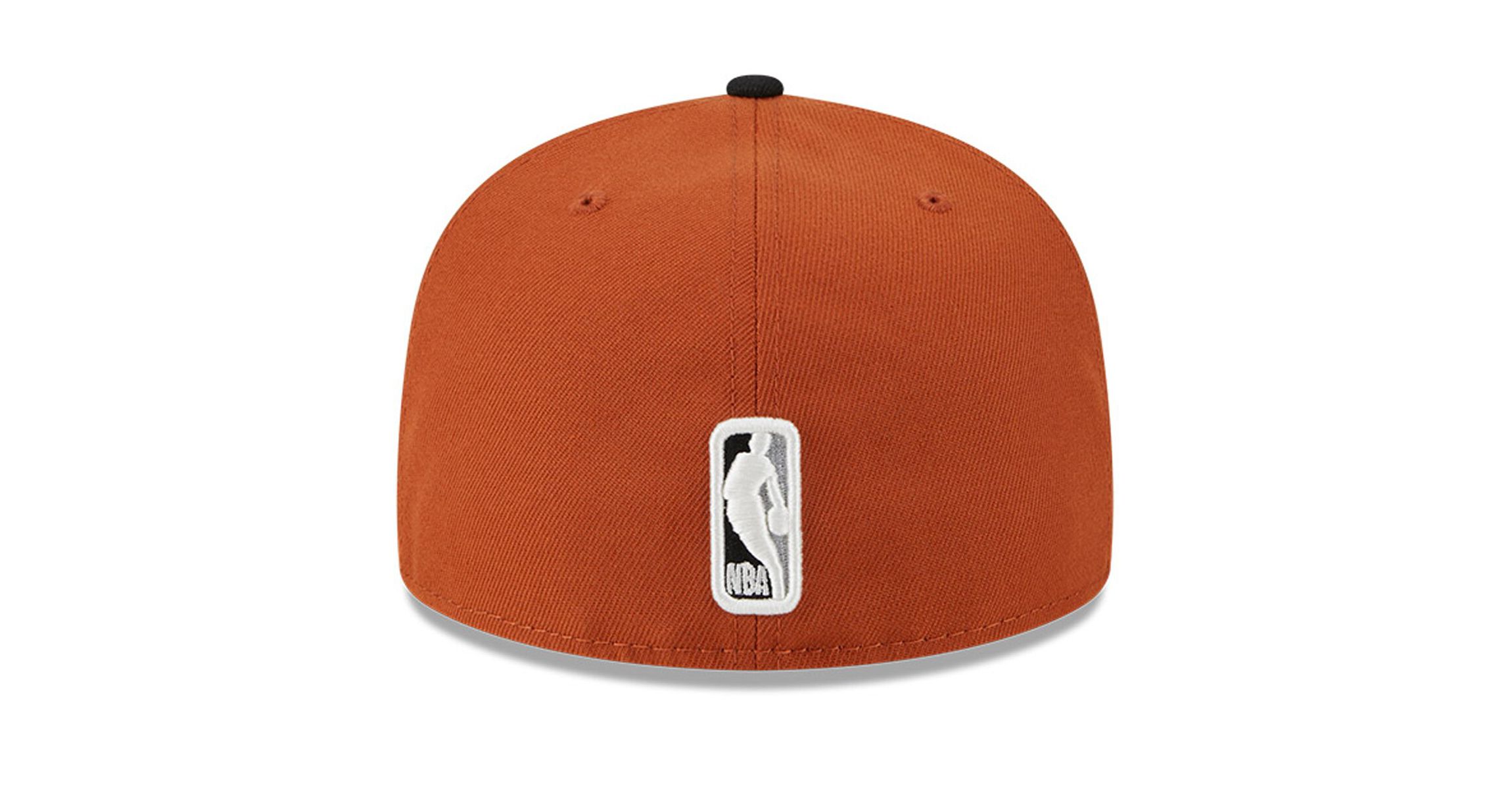NBA Rust/Black Brooklyn Nets Two-Tone 59FIFTY Fitted Hat