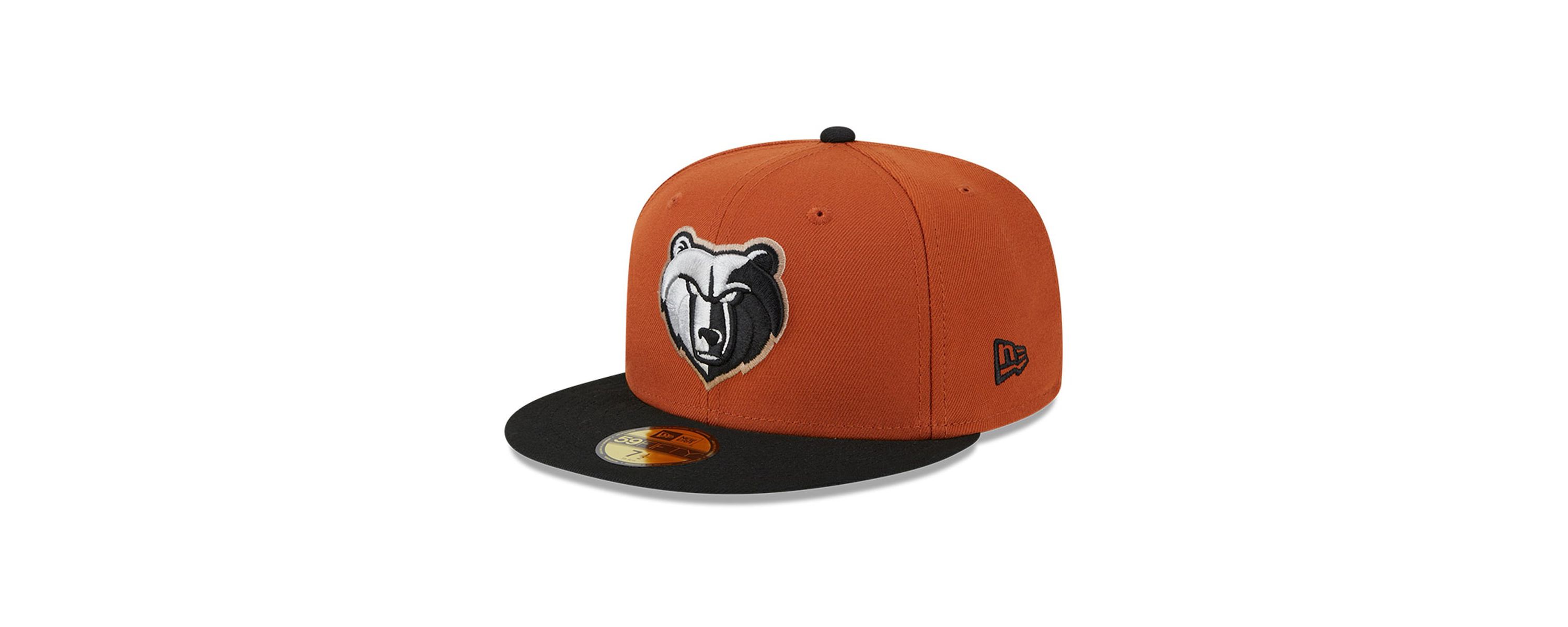 NBA Rust/Black Memphis Grizzlies Two-Tone 59FIFTY Fitted Hat