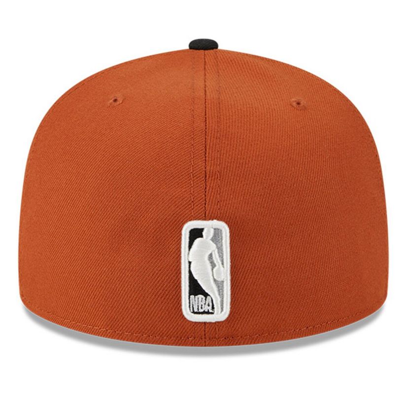 NBA Rust/Black Memphis Grizzlies Two-Tone 59FIFTY Fitted Hat