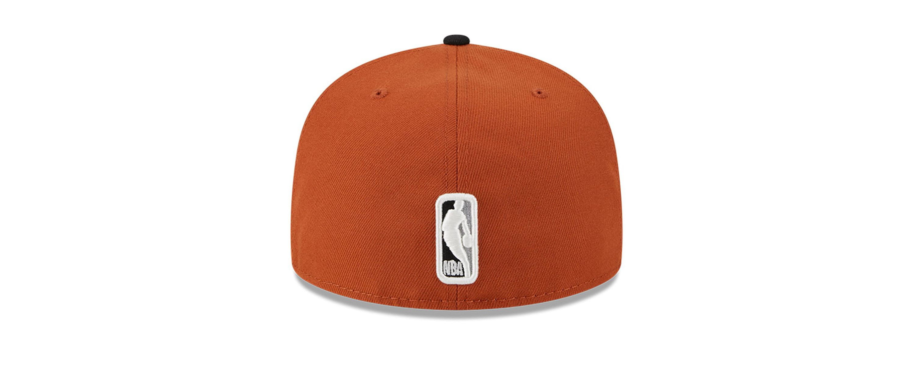 NBA Rust/Black Portland Trail Blazers Two-Tone 59FIFTY Fitted Hat