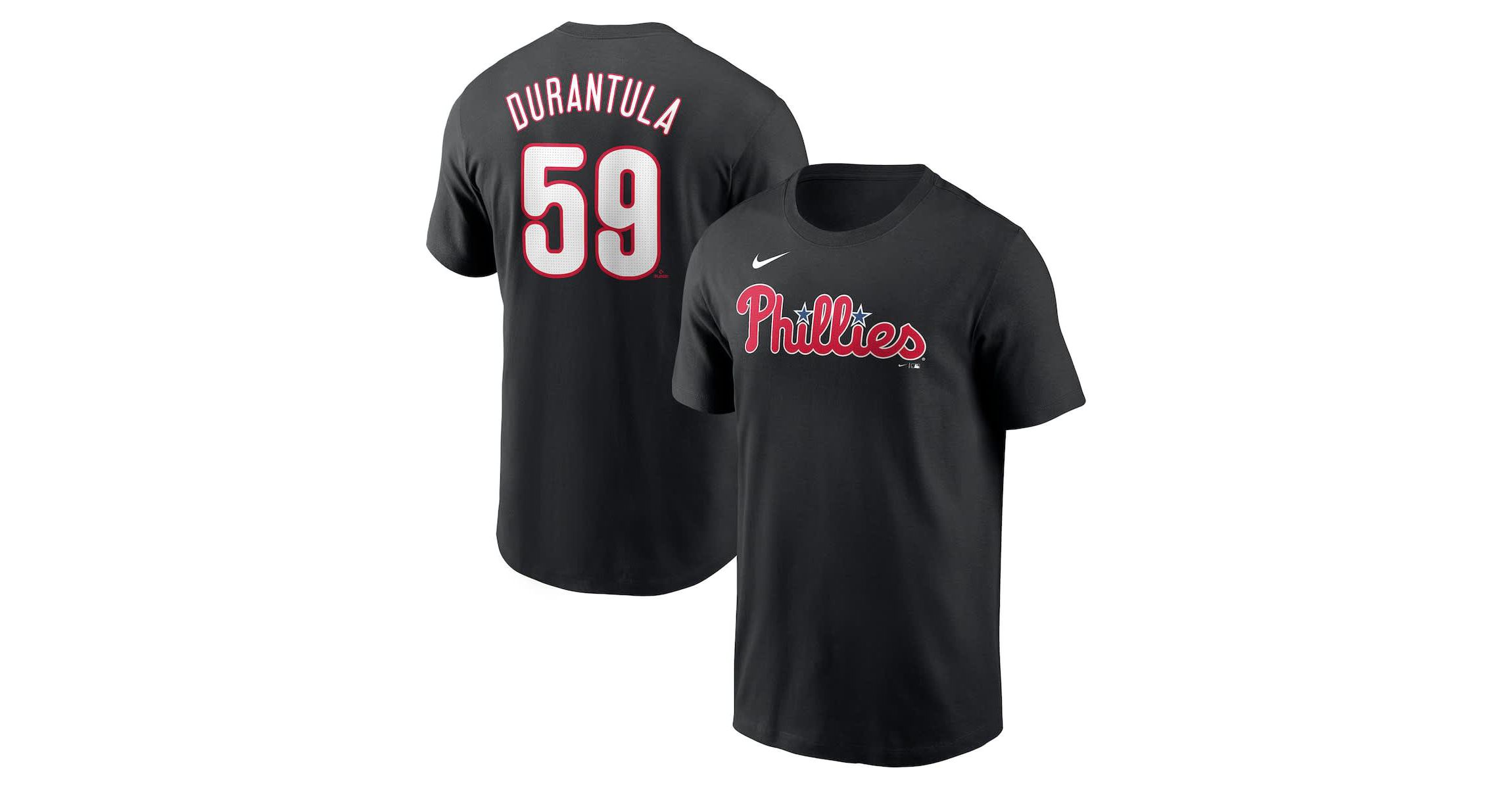MLB Nike Jhoan Duran Philadelphia Phillies Name & Number Player Nickname T-Shirt