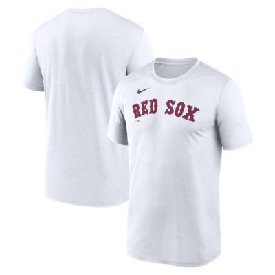 Men's Boston Red Sox MLB Nike Boston Sox New Legend Wordmark Dri-FIT T-Shirt, White, 2XL 30